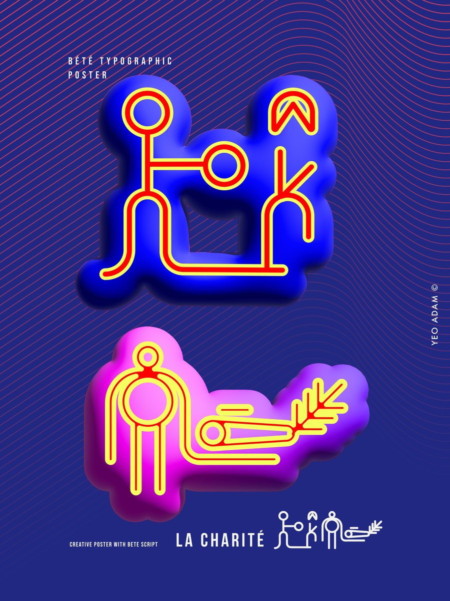 Adam Yeo: Bété Typeface